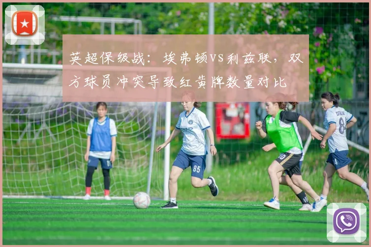 英超保级战：埃弗顿vs利兹联，双方球员冲突导致红黄牌数量对比
